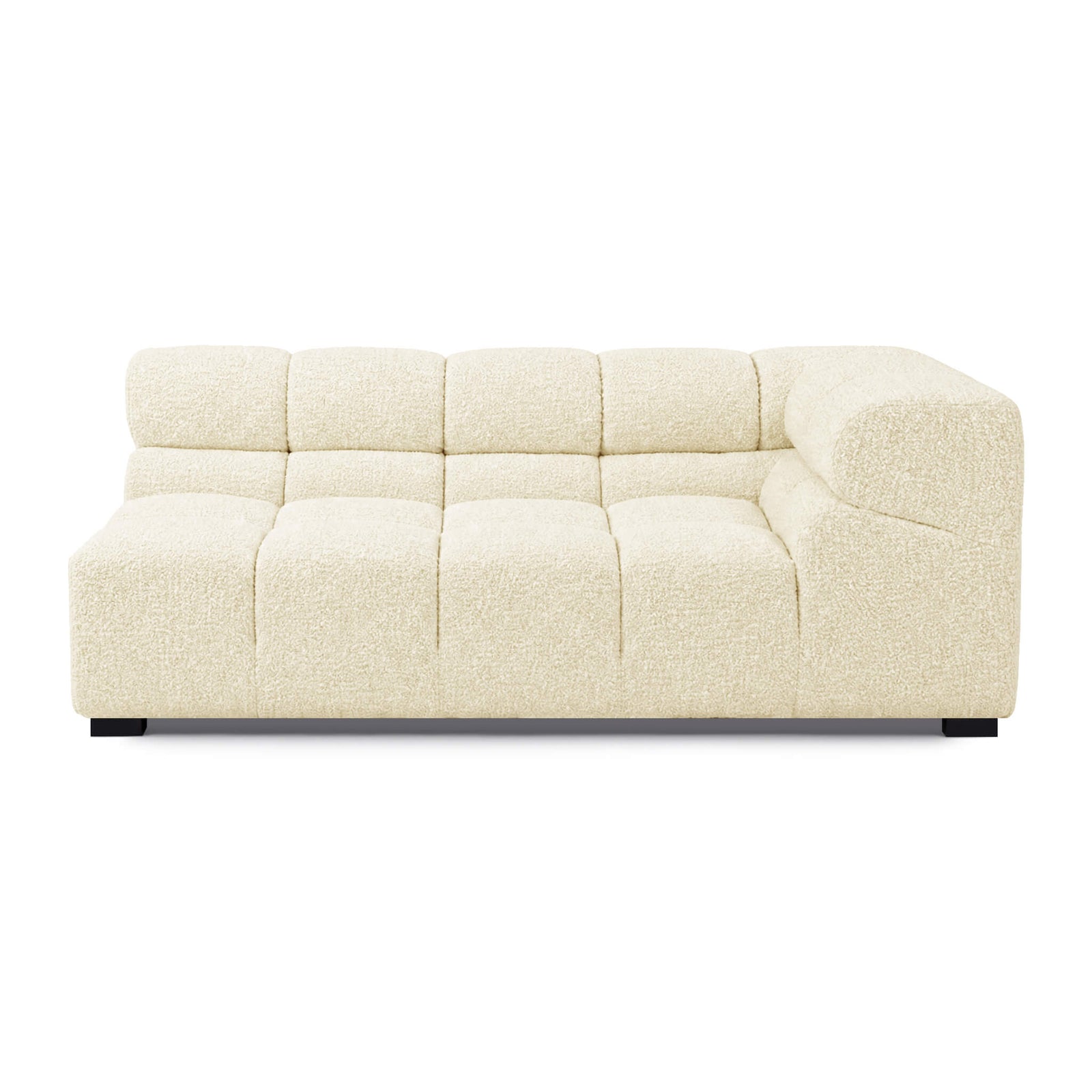 Quadra Tufted Sofa | TF004 Extra Large Left Corner