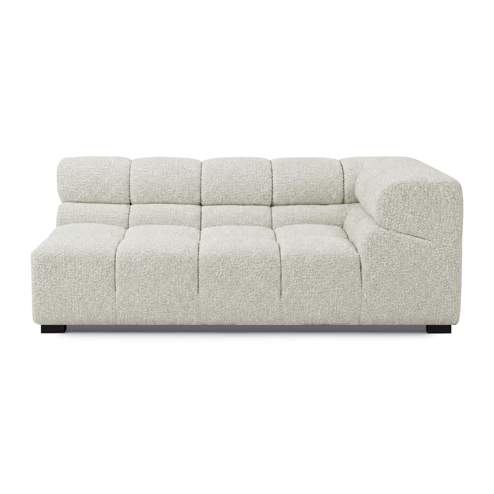 Quadra Tufted Sofa | TF004 Extra Large Left Corner