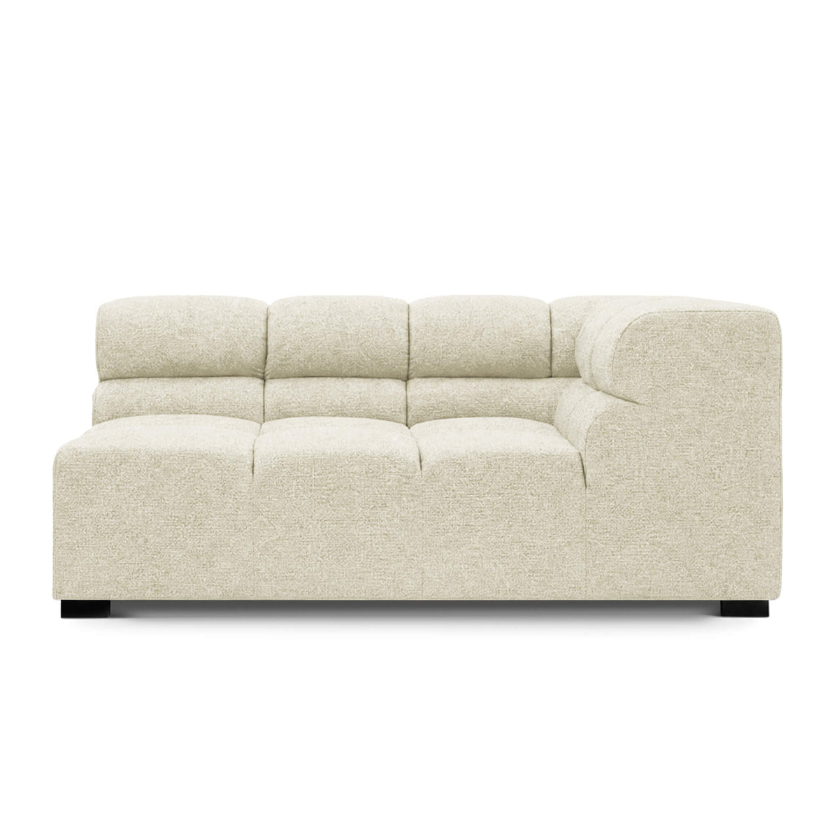 Quadra Tufted Sofa | TF008 Large Left Corner