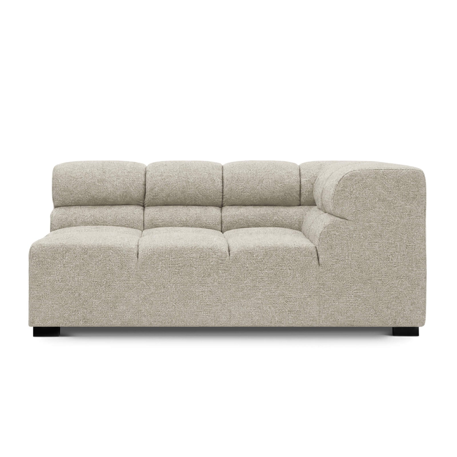 Quadra Tufted Sofa | TF008 Large Left Corner