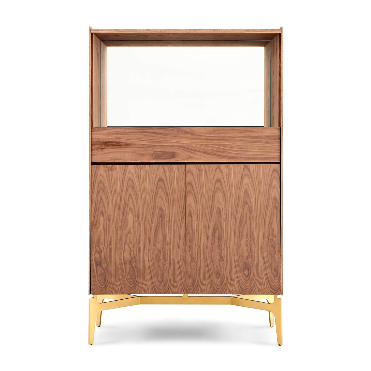 Elisa Modern Lighted Bar Cabinet
