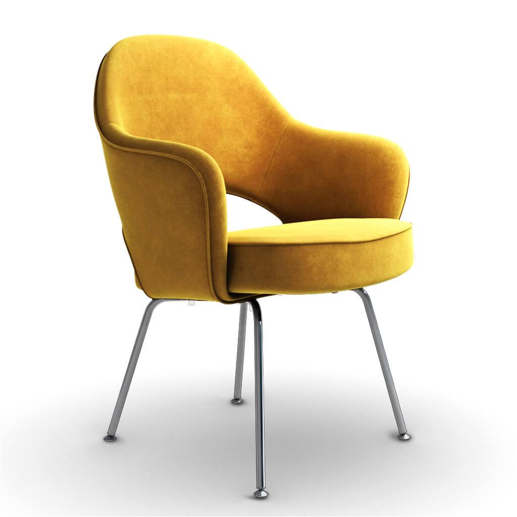Savarin Executive Armchair - Steel Legs