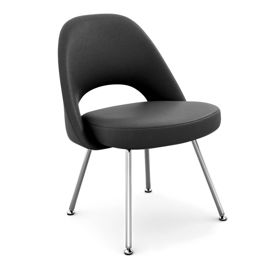 Savarin Executive Side Chair - Steel Legs
