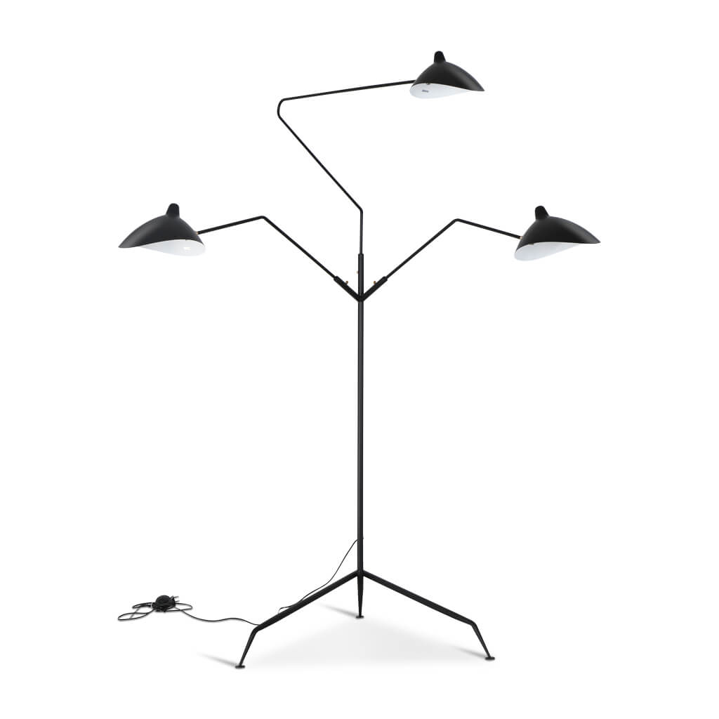 Silo Three-Arm Floor Lamp - Final Sale