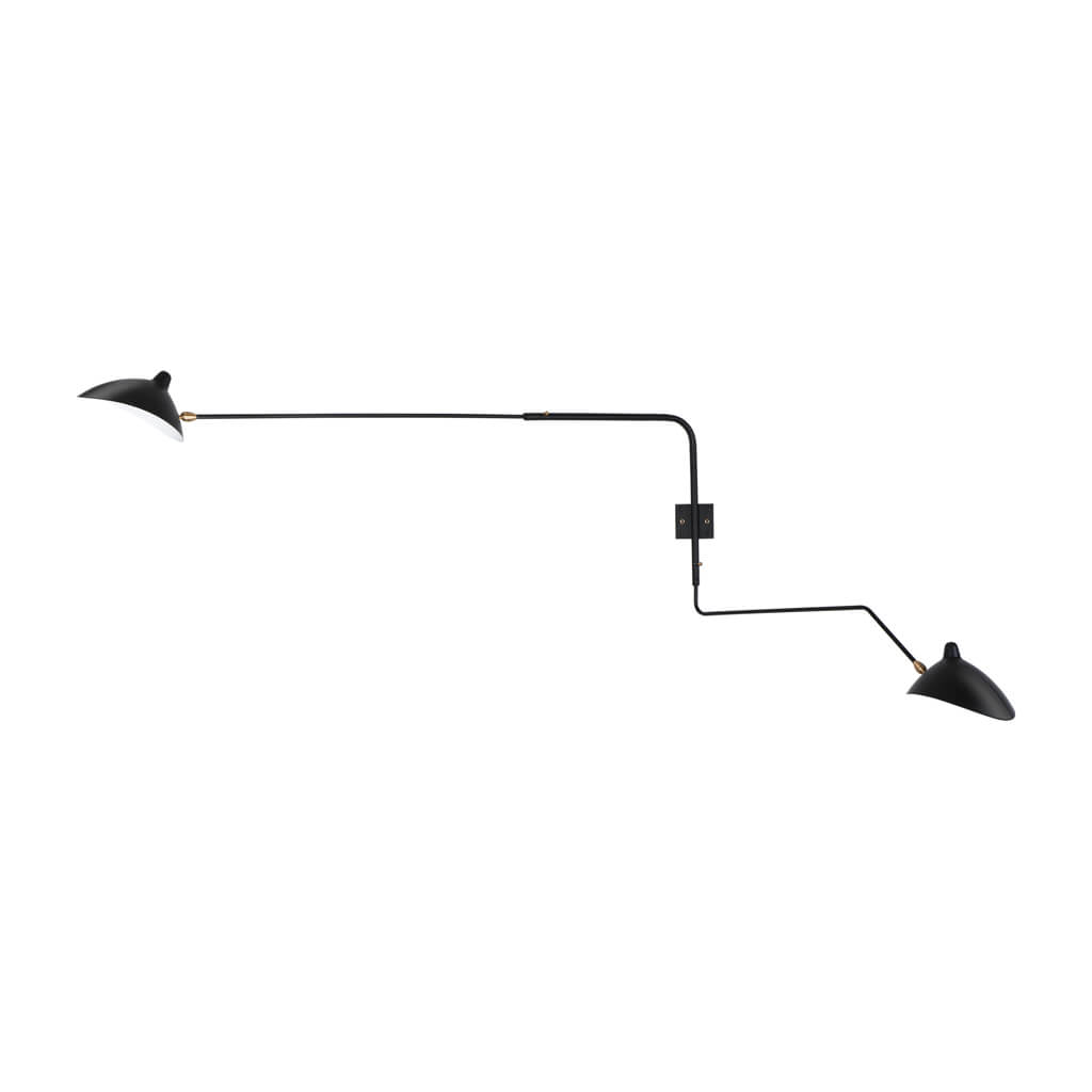 Aster Two-Arm Wall Sconce