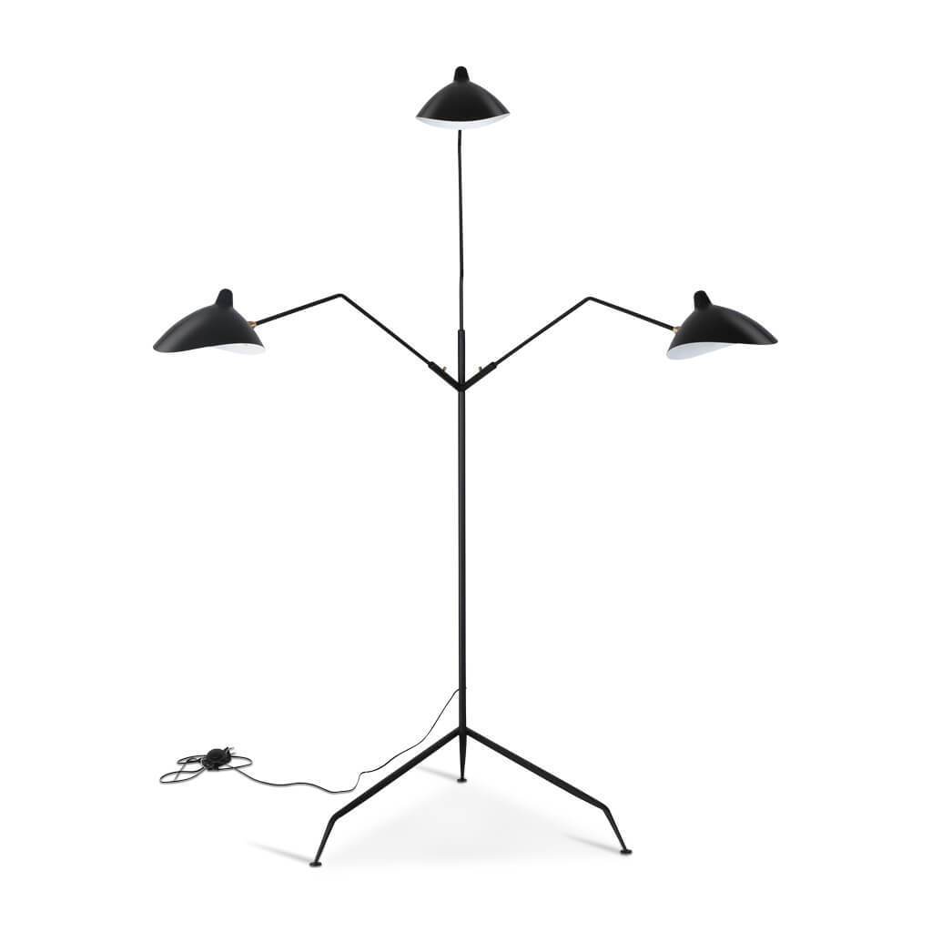 Silo Three-Arm Floor Lamp - Final Sale