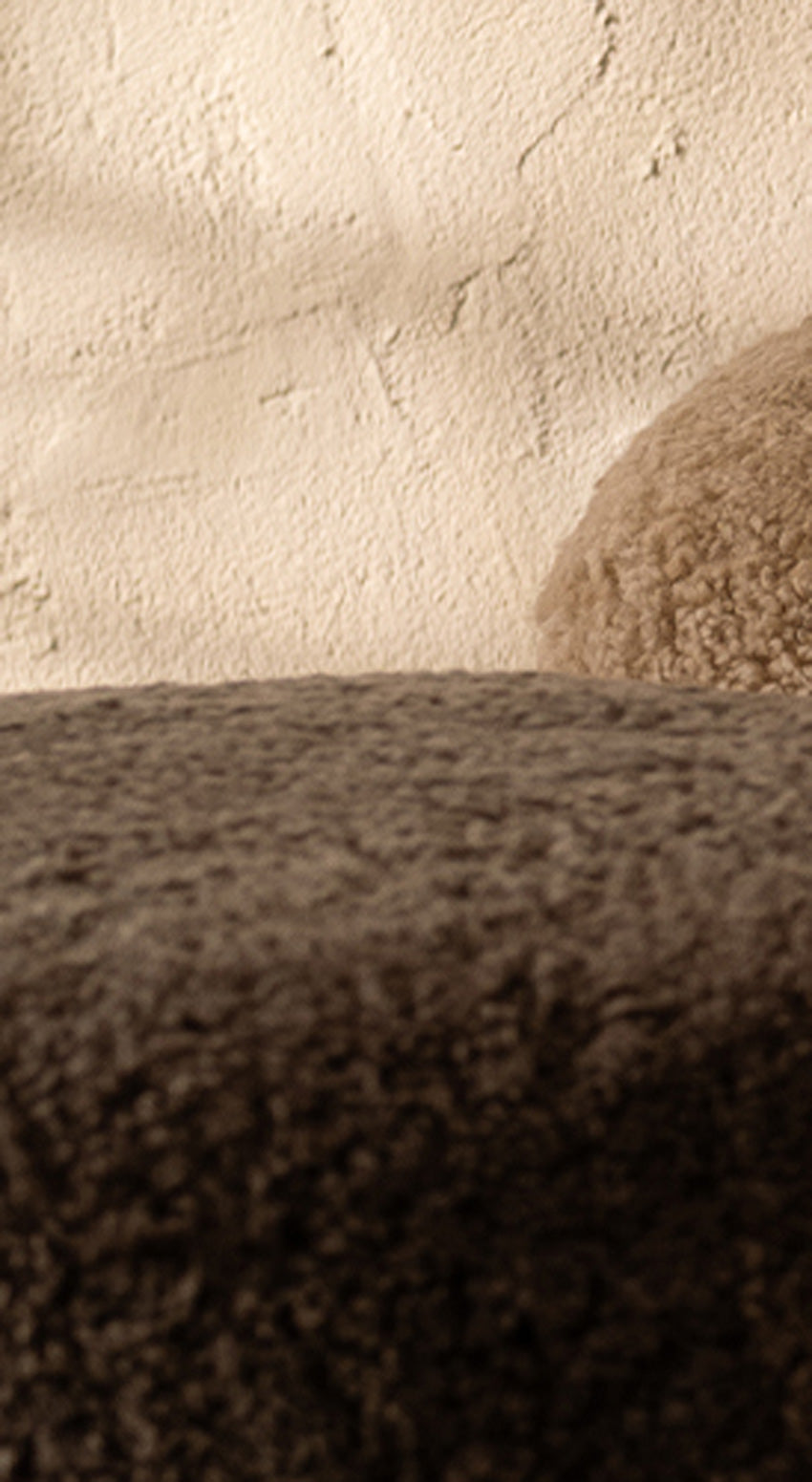 Ethically tanned, artfully dyed sheepskin