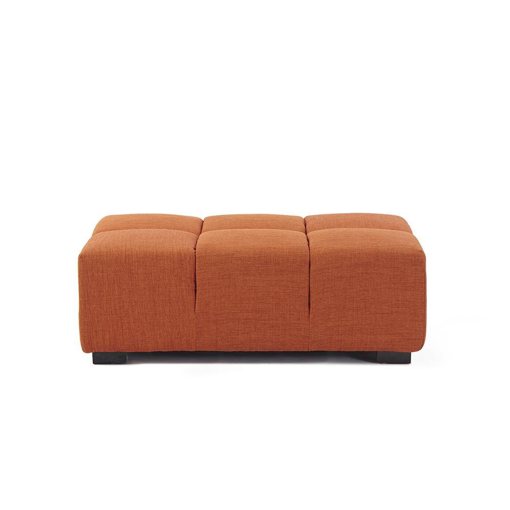 Quadra Tufted Sofa | TF027 Ottoman