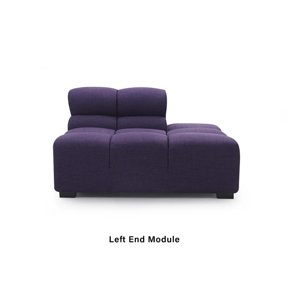 Quadra Tufted Sofa | TF012 Left End