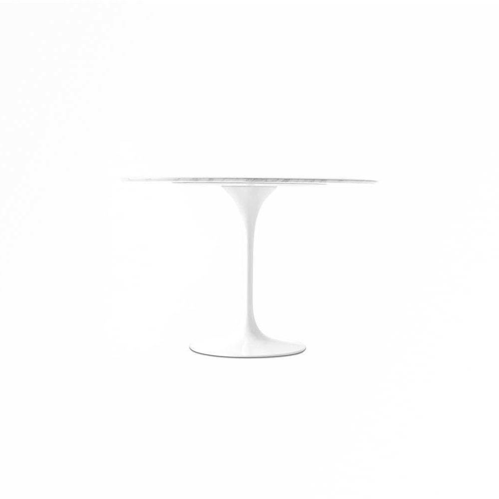 Bianca Neve Calacatta Quartz Tulip Dining Table - Round