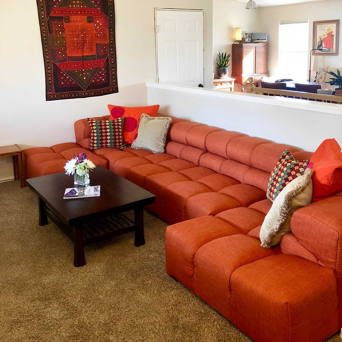 Quadra Tufted Sofa | TF001 Middle Module