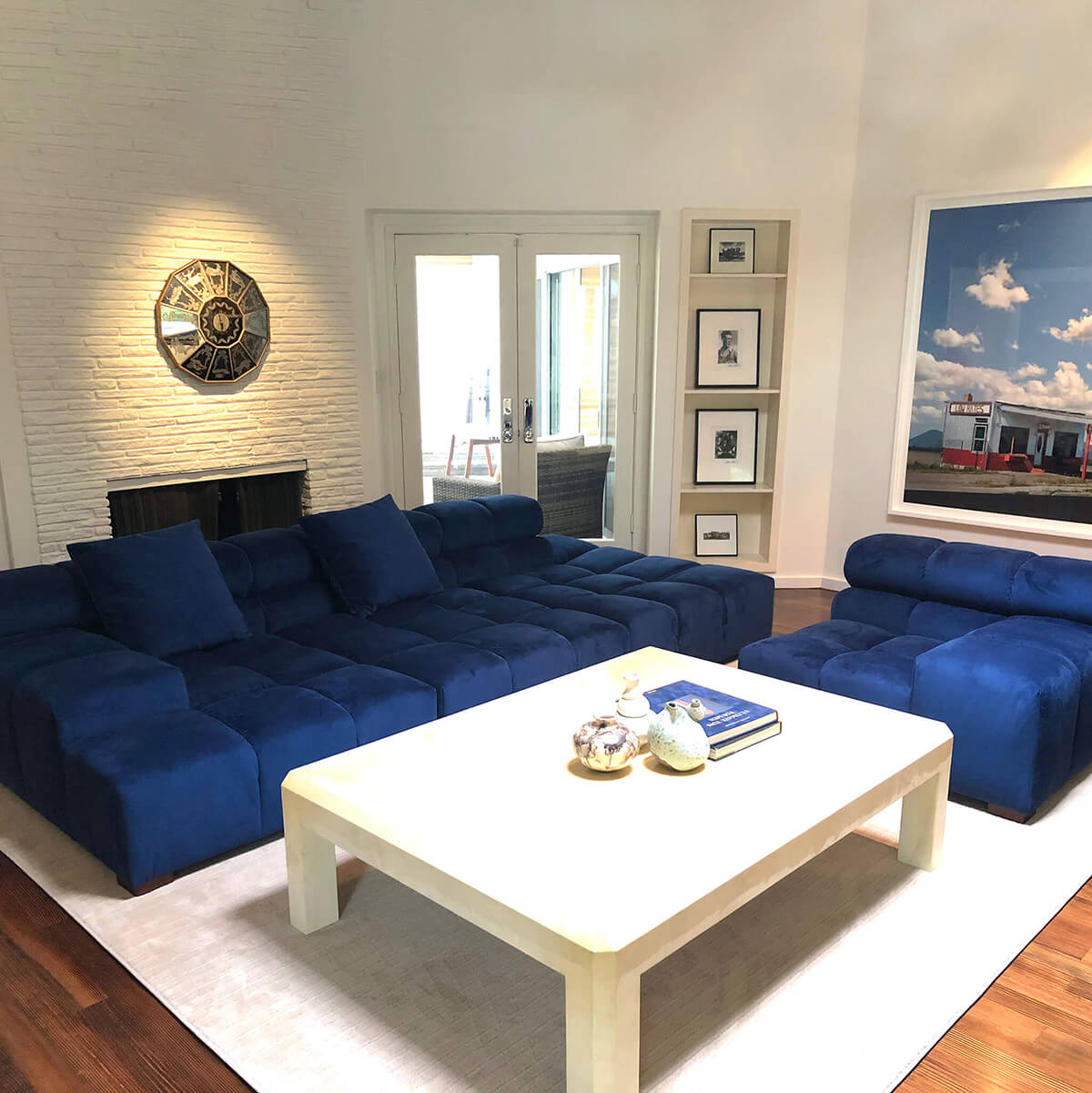 Quadra Tufted Sofa | TF020 Deep Right Armrest