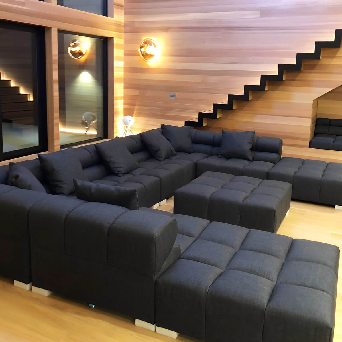 Tufted Sofa | TF025 Large Side Ottoman