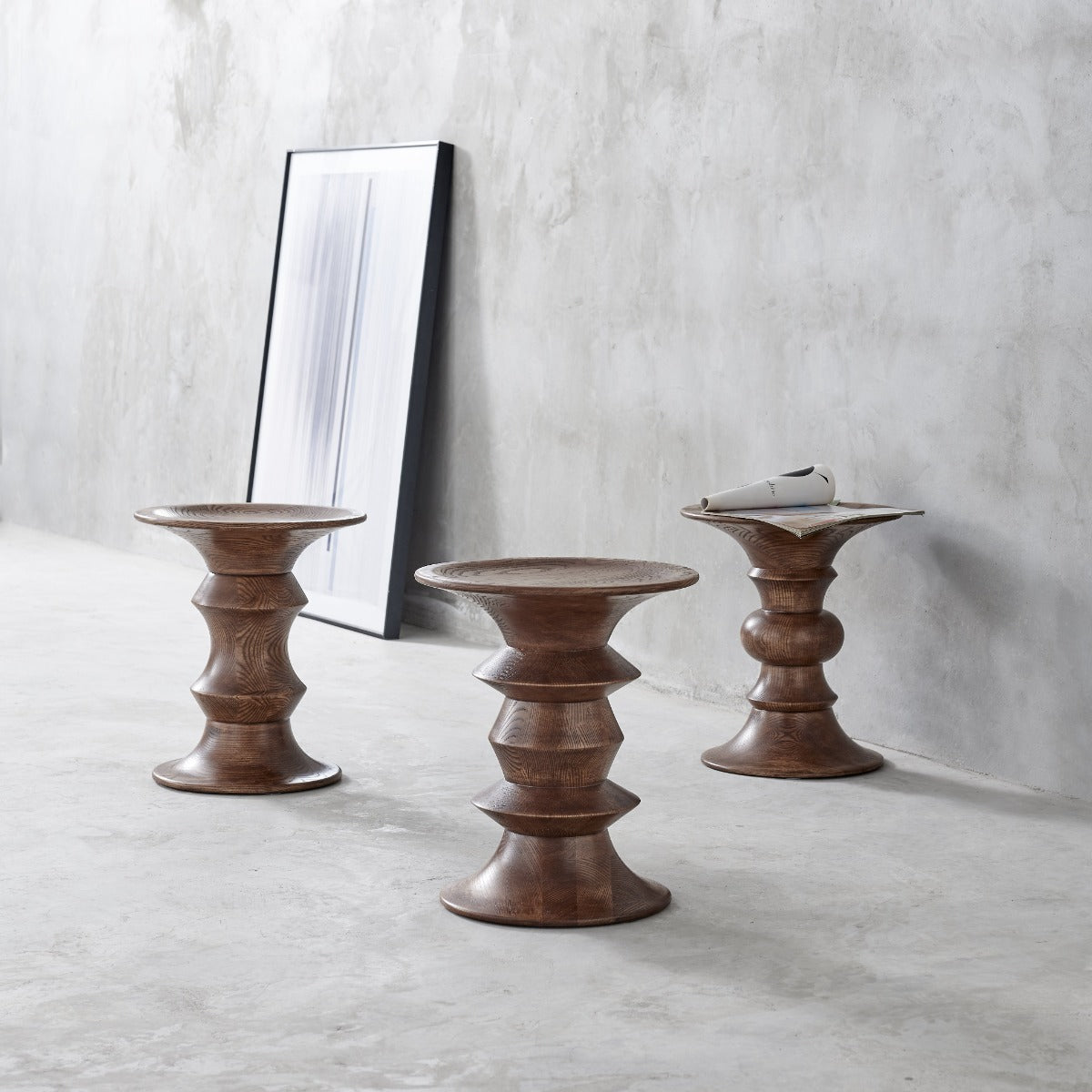 Walnut Stool