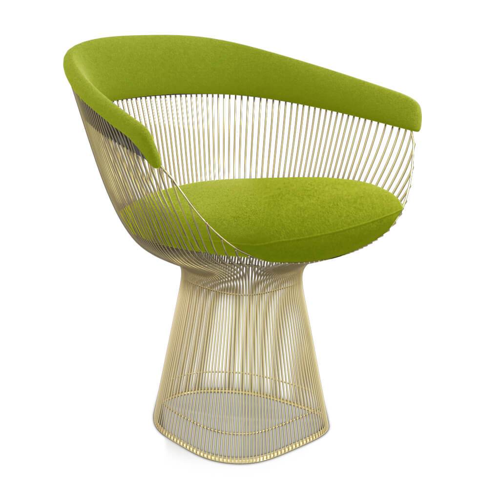 Weston Armchair - Gold Base