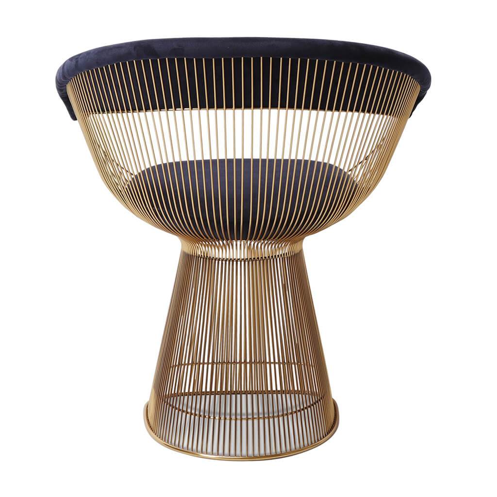Warren Platner Armchair - Gold Base - Eternity Modern