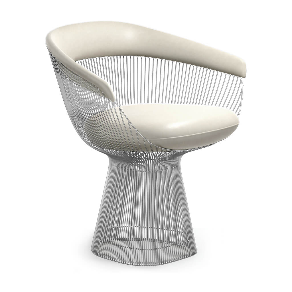 Weston Armchair - Chrome Base
