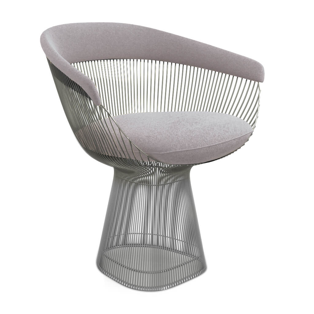 Weston Armchair - Chrome Base