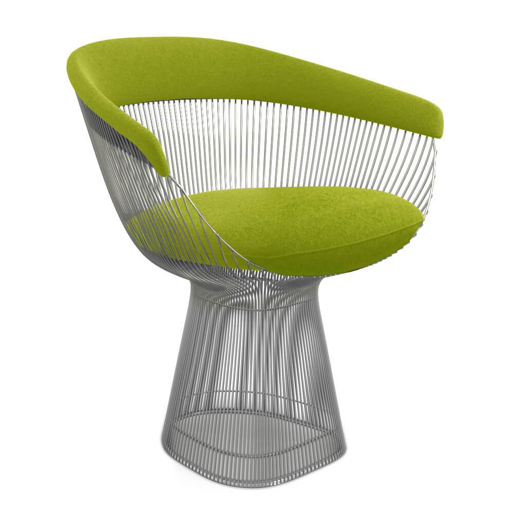 Weston Armchair - Chrome Base