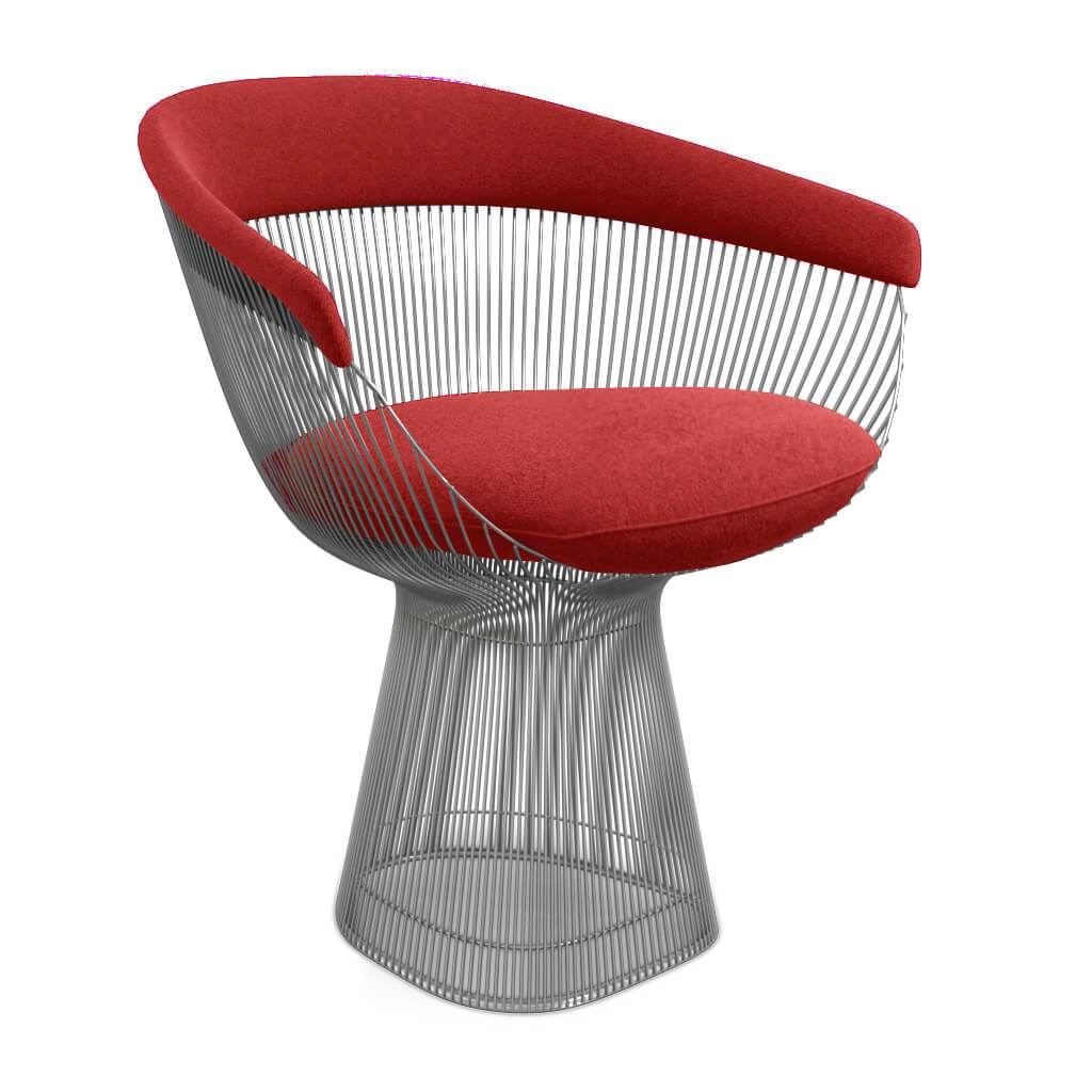 Weston Armchair - Chrome Base