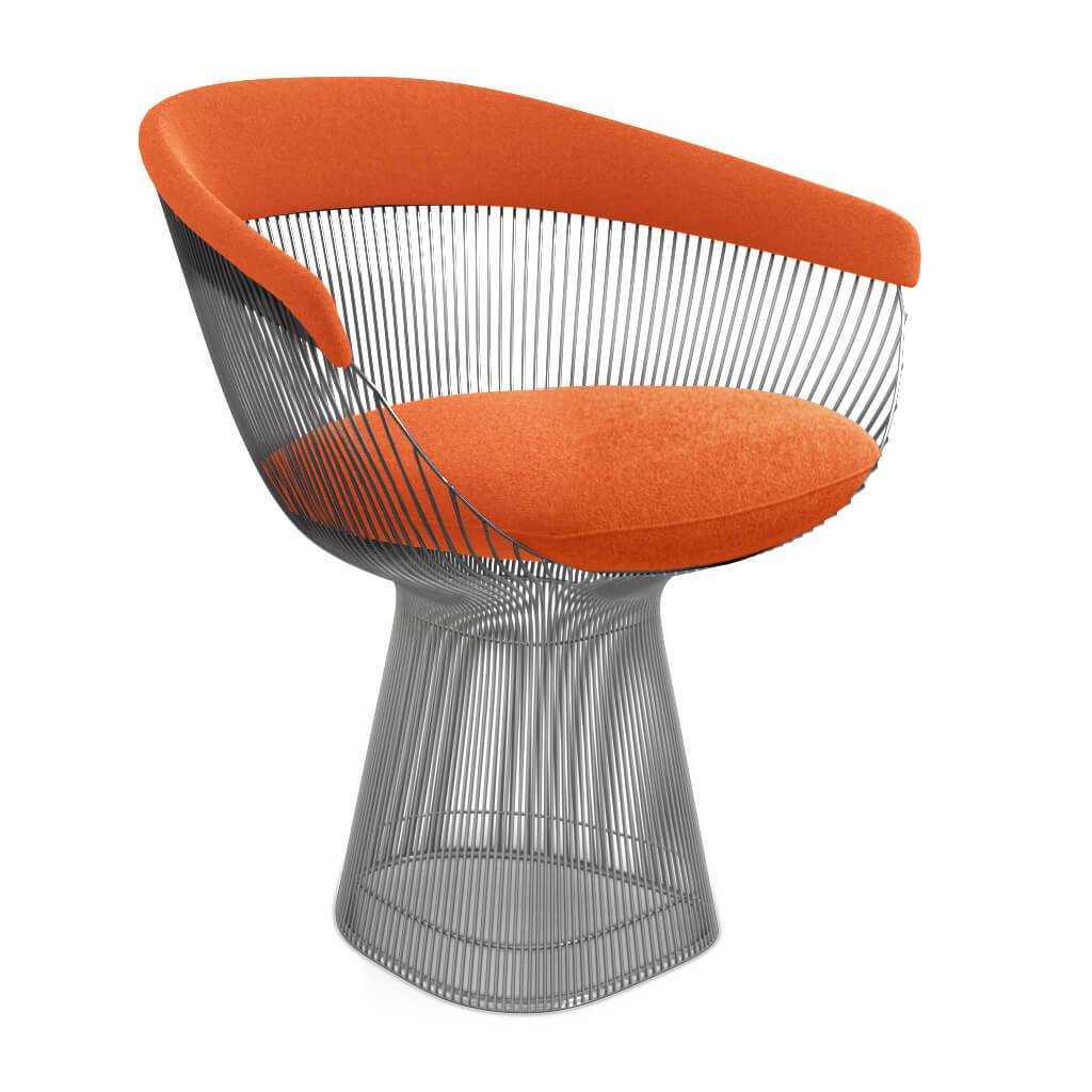Weston Armchair - Chrome Base