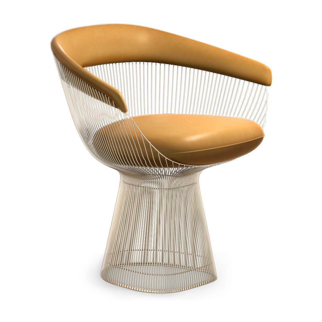 Weston Armchair - Gold Base