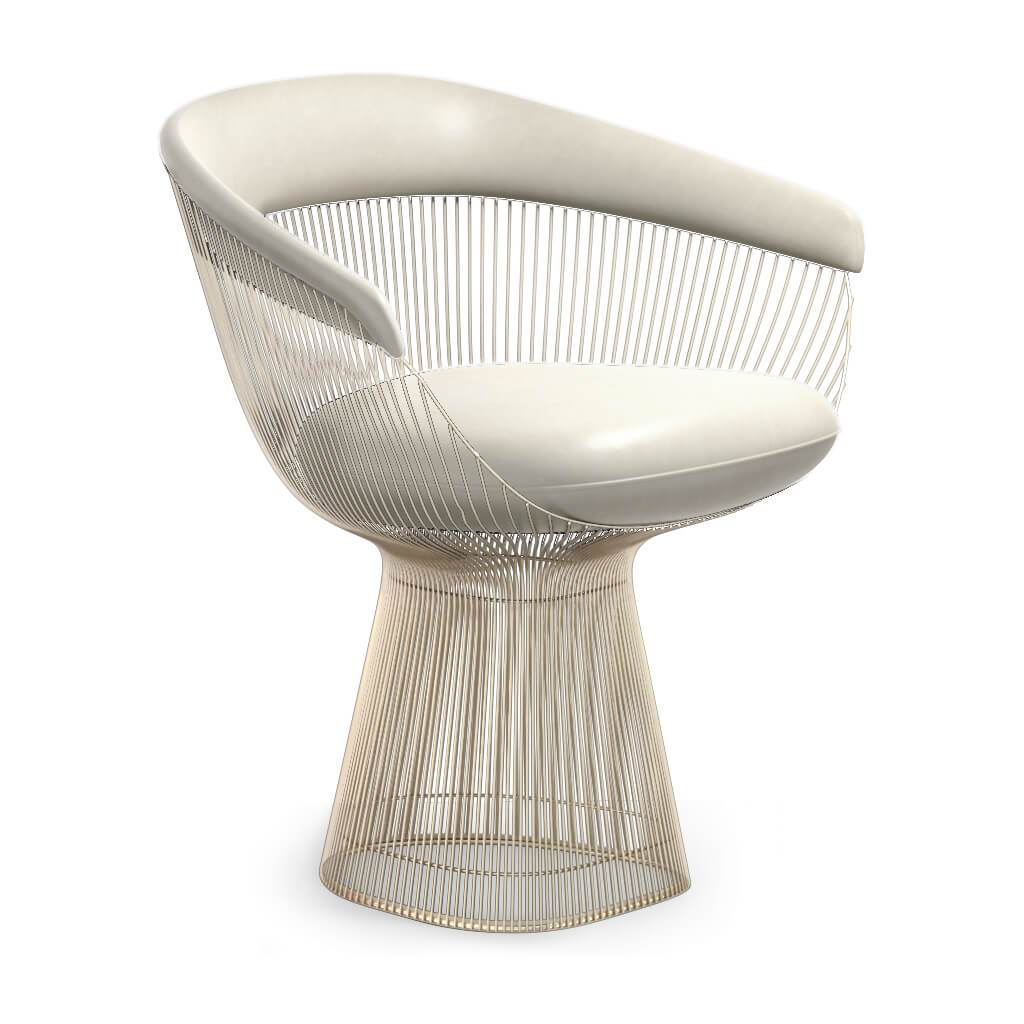 Weston Armchair - Gold Base