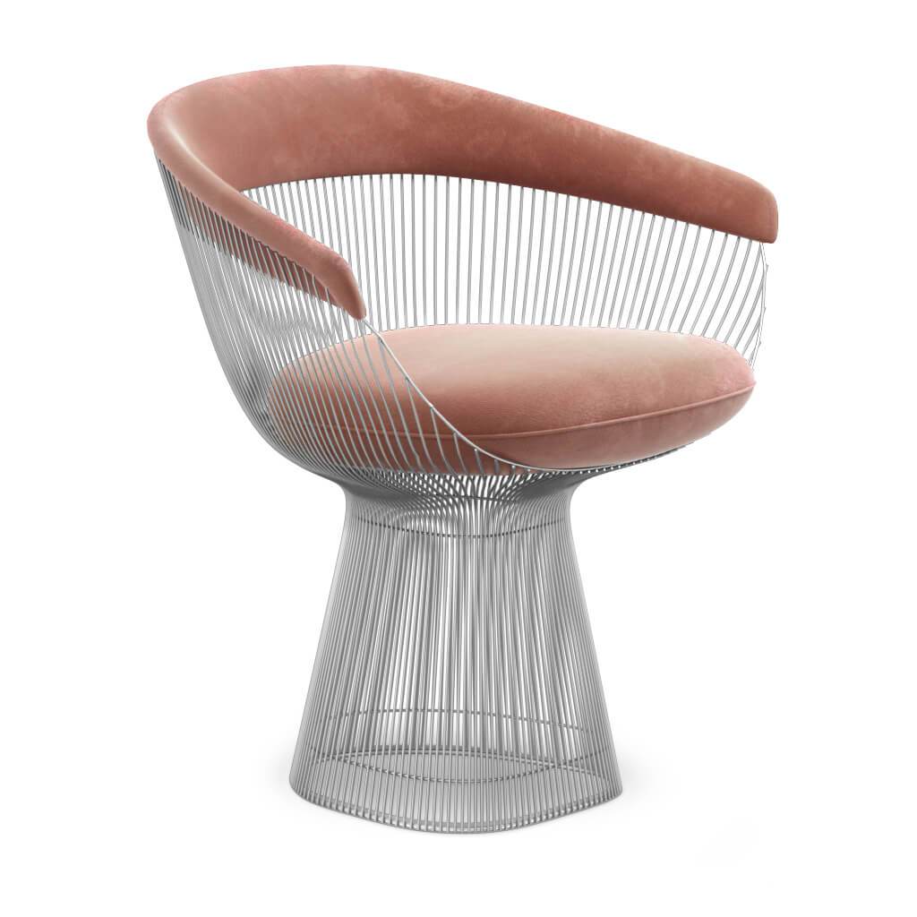 Weston Armchair - Chrome Base