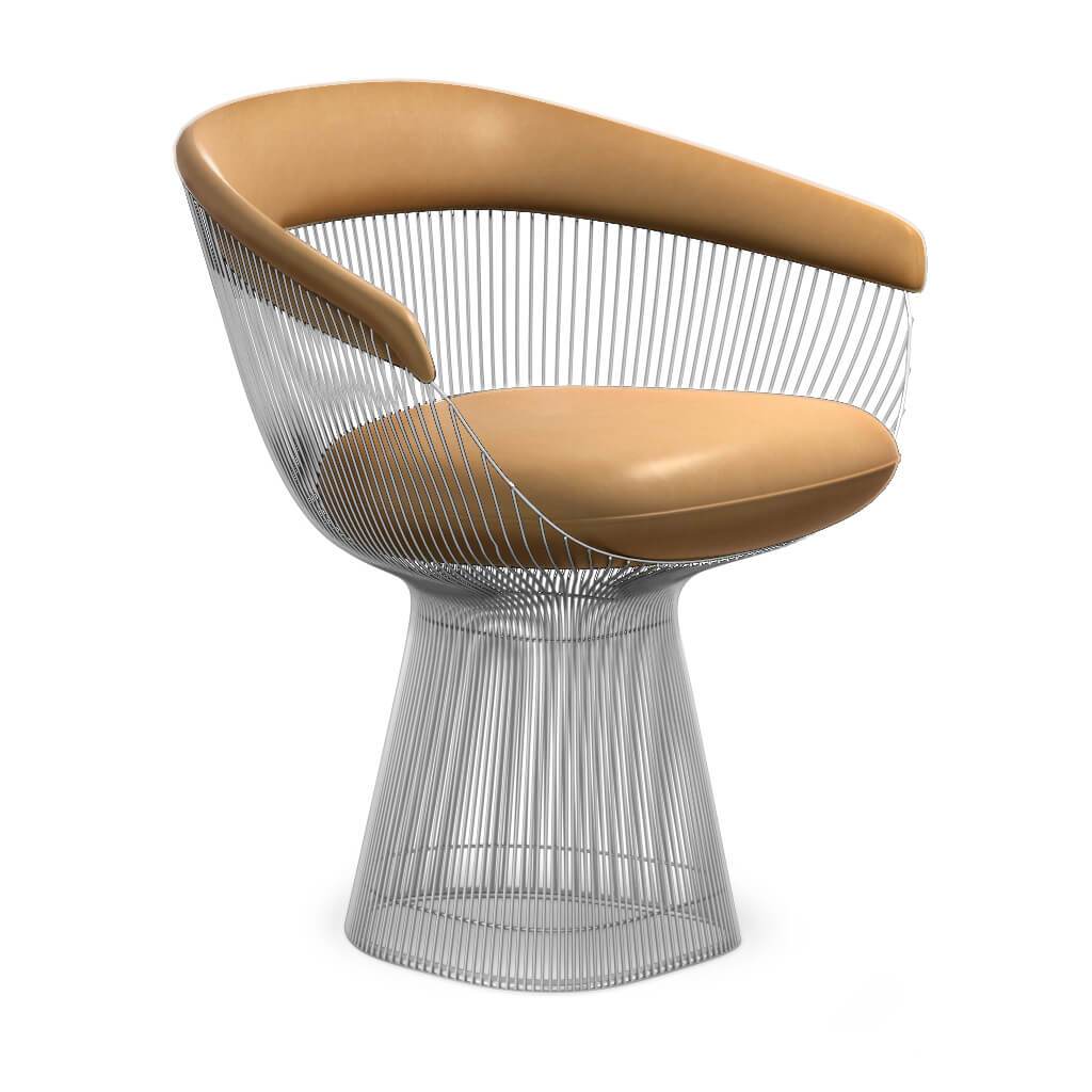 Weston Armchair - Chrome Base