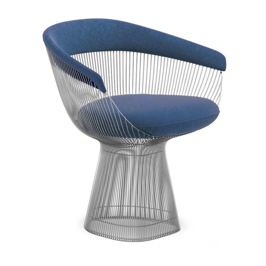 Weston Armchair - Chrome Base
